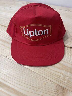 VTG 1997 The Lipton Tennis Championship Adjustable Hat Red • One Size